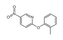 5-nitro-2-(o-tolyloxy)pyridine结构式
