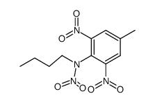 N-butyl-4-methyl-2,6,N-trinitro-aniline Structure