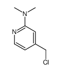 4-(chloromethyl)-N,N-dimethylpyridin-2-amine Structure
