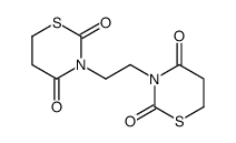 3-[2-(2,4-dioxo-1,3-thiazinan-3-yl)ethyl]-1,3-thiazinane-2,4-dione Structure