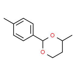 m-Dioxane, 4-methyl-2-p-tolyl- (5CI) structure