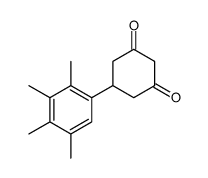 5-(2,3,4,5-tetramethylphenyl)cyclohexane-1,3-dione结构式