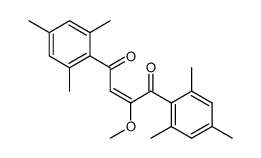 1,4-dimesityl-2-methoxy-but-2c-ene-1,4-dione Structure