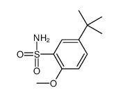 5-tert-butyl-2-methoxybenzenesulfonamide Structure