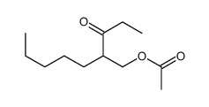 2-propanoylheptyl acetate Structure