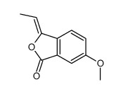 3-ethylidene-6-methoxy-2-benzofuran-1-one Structure