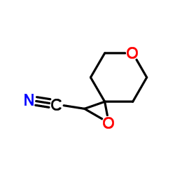 1,6-二氧杂螺[2.5]辛烷-2-甲腈结构式