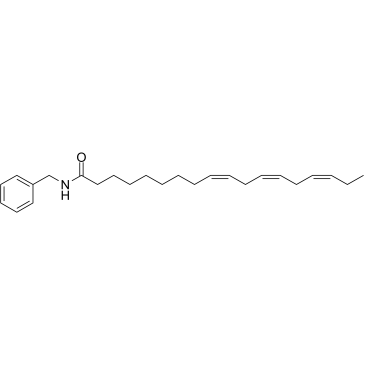 N-Benzyllinolenamide structure