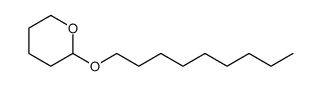 2H-Pyran, tetrahydro-2-(nonyloxy)结构式
