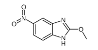 1H-Benzimidazole,2-methoxy-5-nitro-(9CI) structure