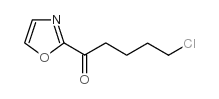 2-(5-CHLOROVALERYL)OXAZOLE structure