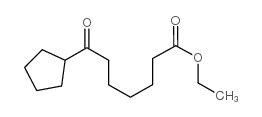 ethyl 7-cyclopentyl-7-oxoheptanoate structure