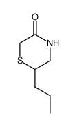 6-PROPYLTHIOMORPHOLIN-3-ONE Structure