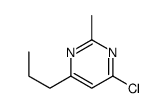 4-氯-2-甲基-6-丙基嘧啶结构式