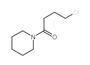 4-chloro-1-(1-piperidyl)butan-1-one结构式