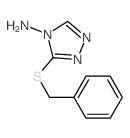 3-benzylsulfanyl-1,2,4-triazol-4-amine Structure