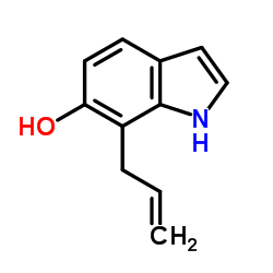 7-Allyl-1H-indol-6-ol Structure