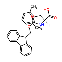 Fmoc-2,6-Dimethy-L-Phenylalanine结构式