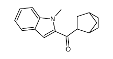 3-bicyclo[2.2.1]heptanyl-(1-methylindol-2-yl)methanone Structure