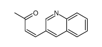 4-quinolin-3-ylbut-3-en-2-one结构式