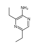 Pyrazinamine, 3,5-diethyl- (9CI) Structure