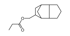 octahydro-4,7-methano-1H-indene-5-methyl propionate结构式