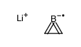lithium,1-boranidacycloprop-2-ene结构式