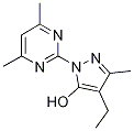 1-(4,6-Dimethylpyrimidin-2-yl)-4-ethyl-3-methyl-1H-pyrazol-5-ol Structure