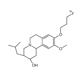 (2R,3R,11bR)-9-(3-fluoranylpropoxy)-10-methoxy-3-(2-methylpropyl)-2,3,4,6,7,11b-hexahydro-1H-benzo[a]quinolizin-2-ol结构式