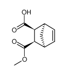 (1R,2S,3R,4S)-3-(methoxycarbonyl)bicyclo[2.2.1]hept-5-ene-2-carboxylic acid Structure