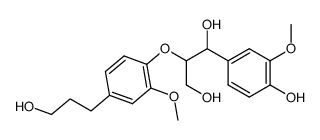 1-(4-hydroxy-3-methoxyphenyl)-2-(4-(ω-hydroxypropyl-2-methoxy)-phenoxy)-propane-1,3-diol Structure