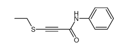 ethylsulfanyl-propiolic acid anilide结构式