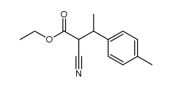 2-cyano-3-p-tolyl-butyric acid ethyl ester结构式