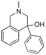 1,2,3,4-Tetrahydro-2-methyl-4-phenylisoquinolin-4-ol Structure