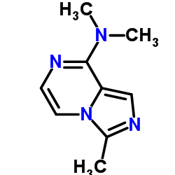 N,N,3-Trimethylimidazo[1,5-a]pyrazin-8-amine结构式