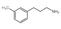 3-(3-甲基苯)-1-丙胺结构式