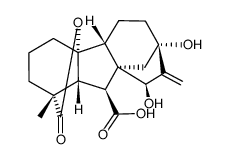 4aα,7,9β-Trihydroxy-1-methyl-8-methylenegibbane-1α,10β-dicarboxylic acid 1,4a-lactone picture