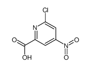 6-氯-4-硝基-2-吡啶羧酸结构式