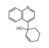 1-(quinolin-4-yl)cyclohex-2-enol Structure
