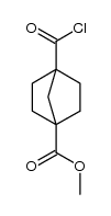 methyl 4-(chlorocarbonyl)bicyclo[2.2.1]heptane-1-carboxylate Structure