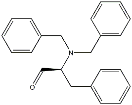 (S)-2-(dibenzylamino)-3-phenylpropanal Structure