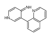 3-(quinolin-8-yl)pyridin-4-amine Structure