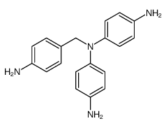 4-N-(4-aminophenyl)-4-N-[(4-aminophenyl)methyl]benzene-1,4-diamine结构式
