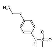 N-(4-(2-aminoethyl)phenyl)Methanesulfonamide structure