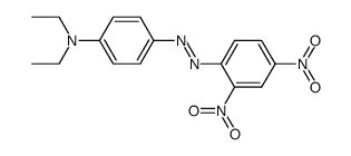 [4-(2,4-Dinitro-phenylazo)-phenyl]-diethyl-amine Structure