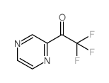 2,2,2-三氟-1-(吡嗪-2-基)乙酮结构式