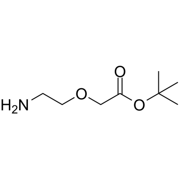 NH2-PEG1-C1-Boc结构式