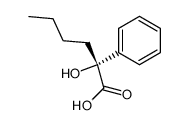 (R)-2-Phenyl-2-hydroxyhexanoic acid Structure