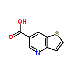 噻吩并[3,2-b]吡啶-6-羧酸结构式