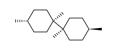 (1r,1's,4R,4'S)-1,1',4,4'-tetramethyl-1,1'-bi(cyclohexane) Structure